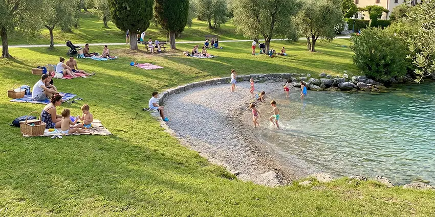 Baia delle Sirene on Lake Garda