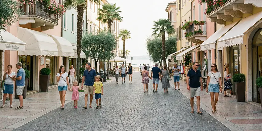 Shopping in Bardolino