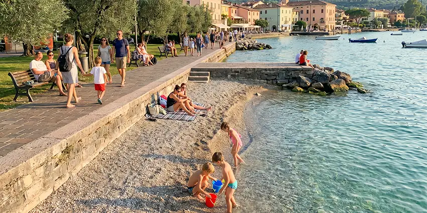 Beach in Bardolino