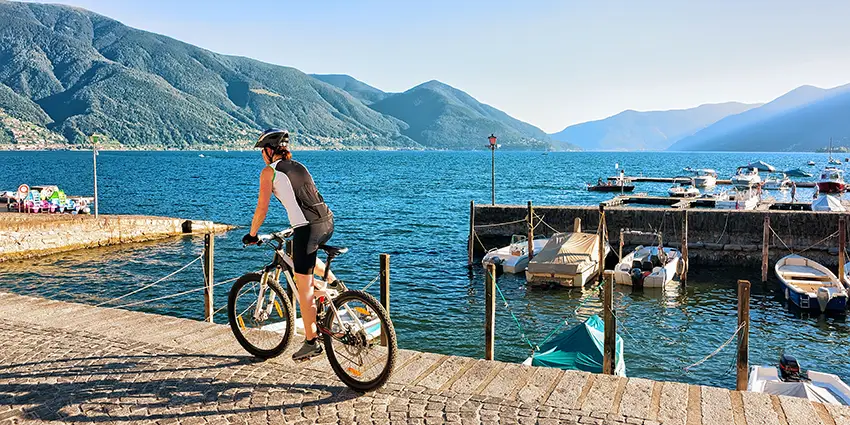 Radweg Limone Gardasee