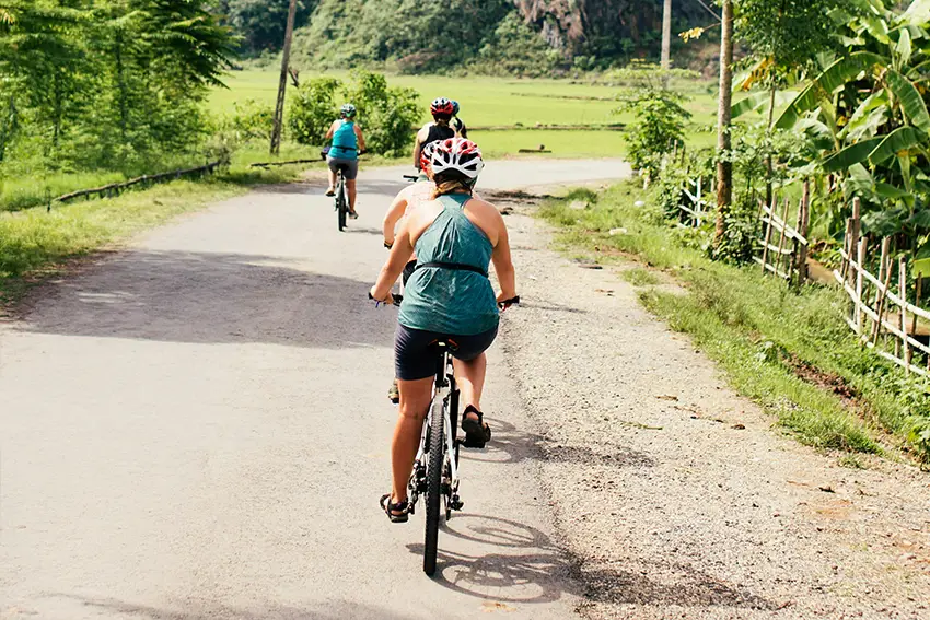 Fahrradfahren in Torbole