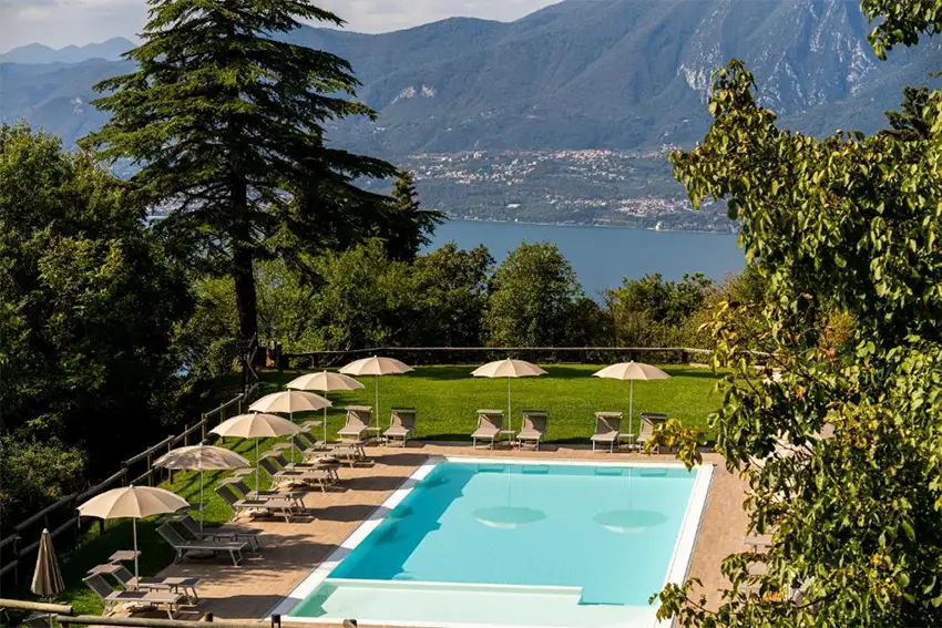 Hotel Bellavista in San Zeno di Montagna at Lake Garda